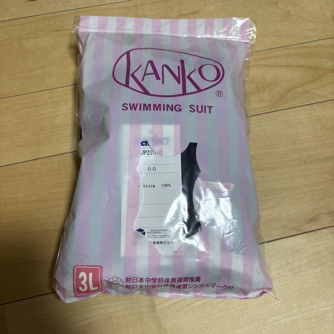 3L kanko スクール水着 大きい 競泳水着 JP22010 当時物 特大