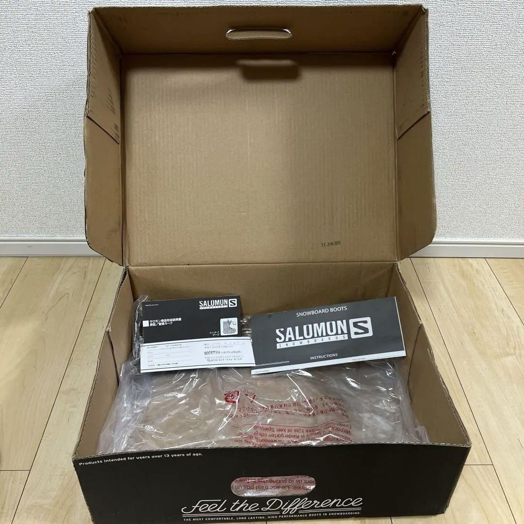 【超美品_即日発送】SALOMON スノボブーツ PEARL パール23.5cm