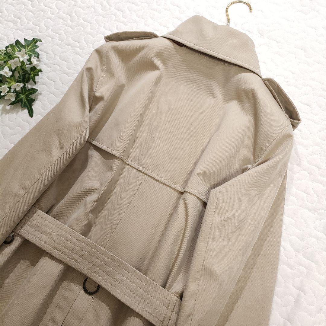 美品✨バーバリーロンドン　ステンカラーコート　ウールライナー付き　ハニーベージュ