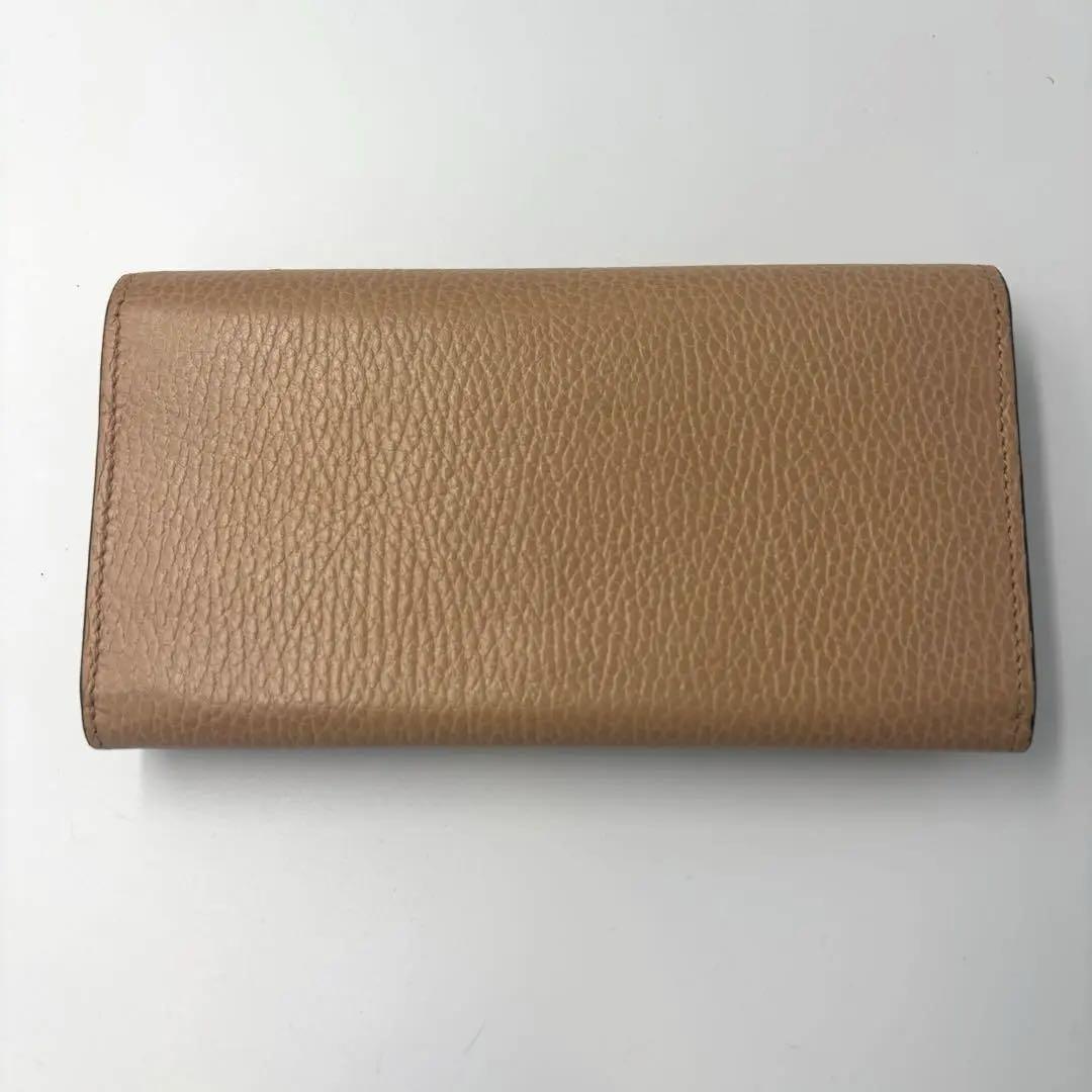 セール(SALE)開催中！ファッション通販 未使用級✨グッチ インターロッキング 長財布 ベージュ ゴールド 小物