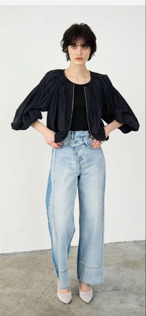 美品❤︎GRACE CONTINENTAL ラップデニムパンツ38