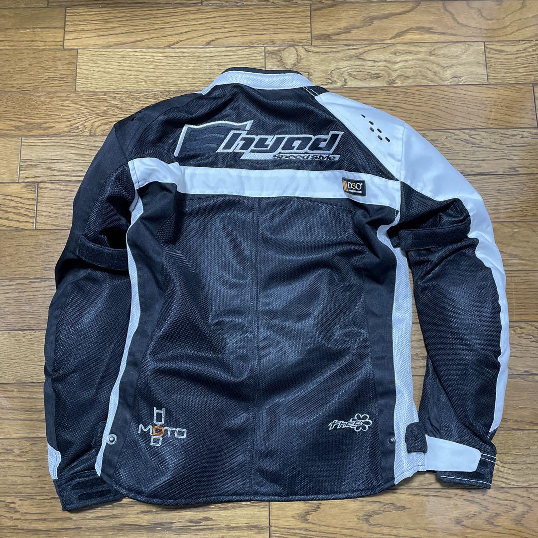HYOD バイクジャケット Lサイズ 黒/青/白　春夏メッシュ テキスタイルジャケット | ラインアップ | HYOD PRODUCTS