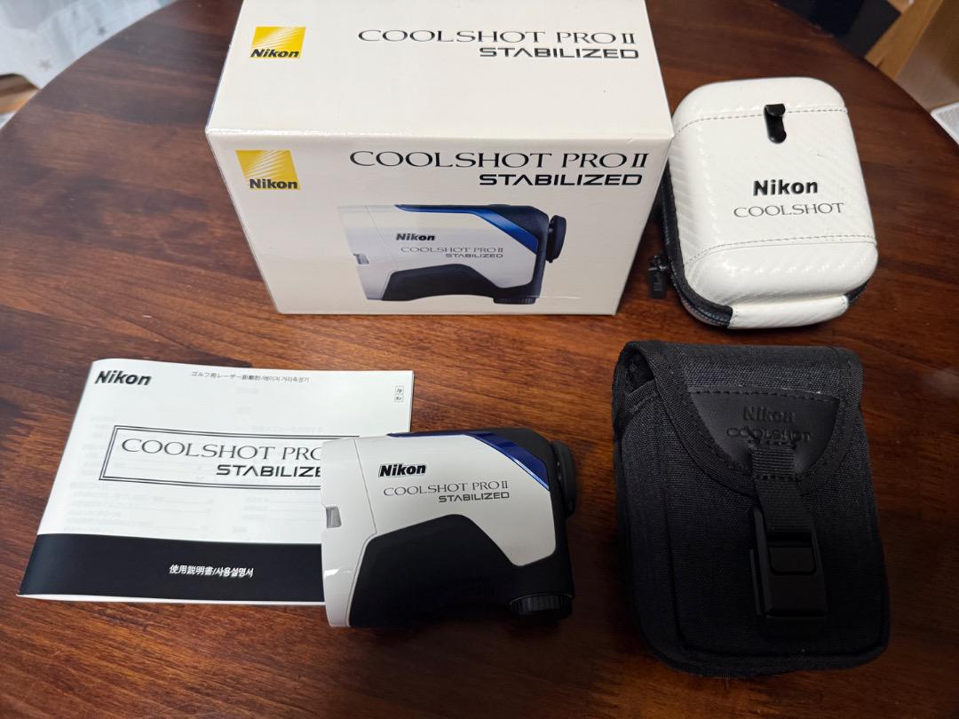Nikon COOLSHOT PRO II スタビライズ