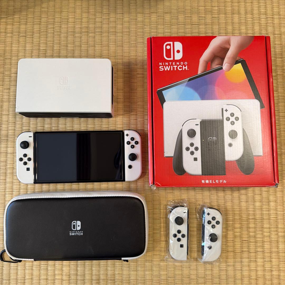 Nintendo Switch 有機ELモデル 予備のJoy-Con付き
