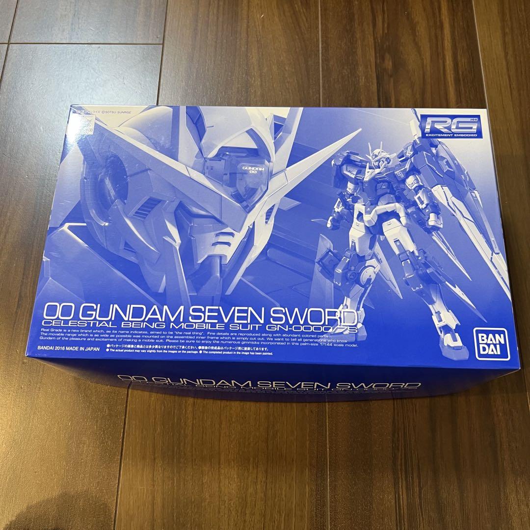 RG ダブルオーガンダム セブンソード 未組立 プレミアムバンダイ
