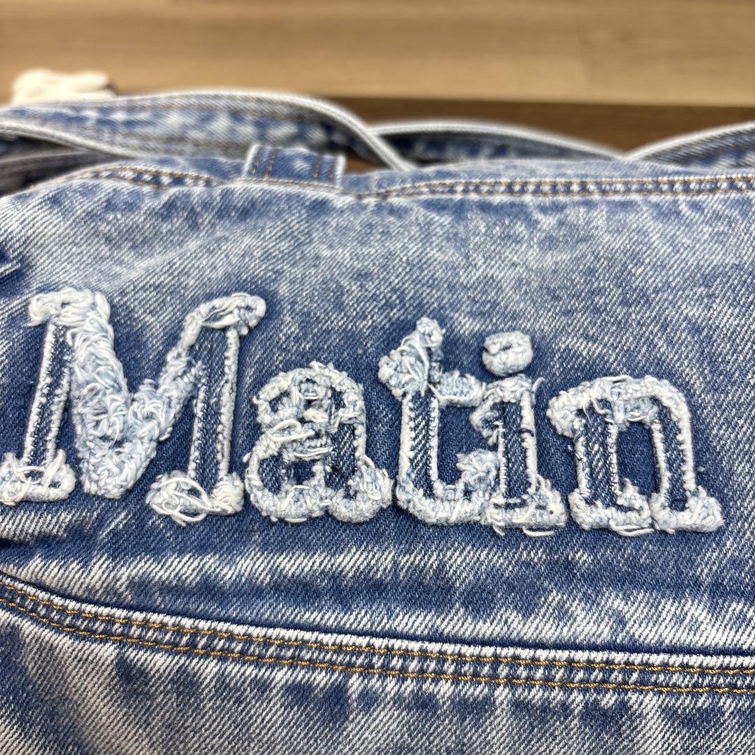 未使用品 Matin Kim デニムトートバッグ/ショルダーバッグ/BLUE