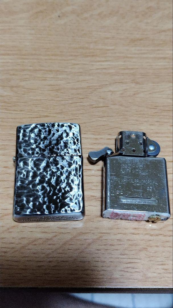チューニングジッポー、古美、新品、armor、両面ハンマートーン、箱、保証付き