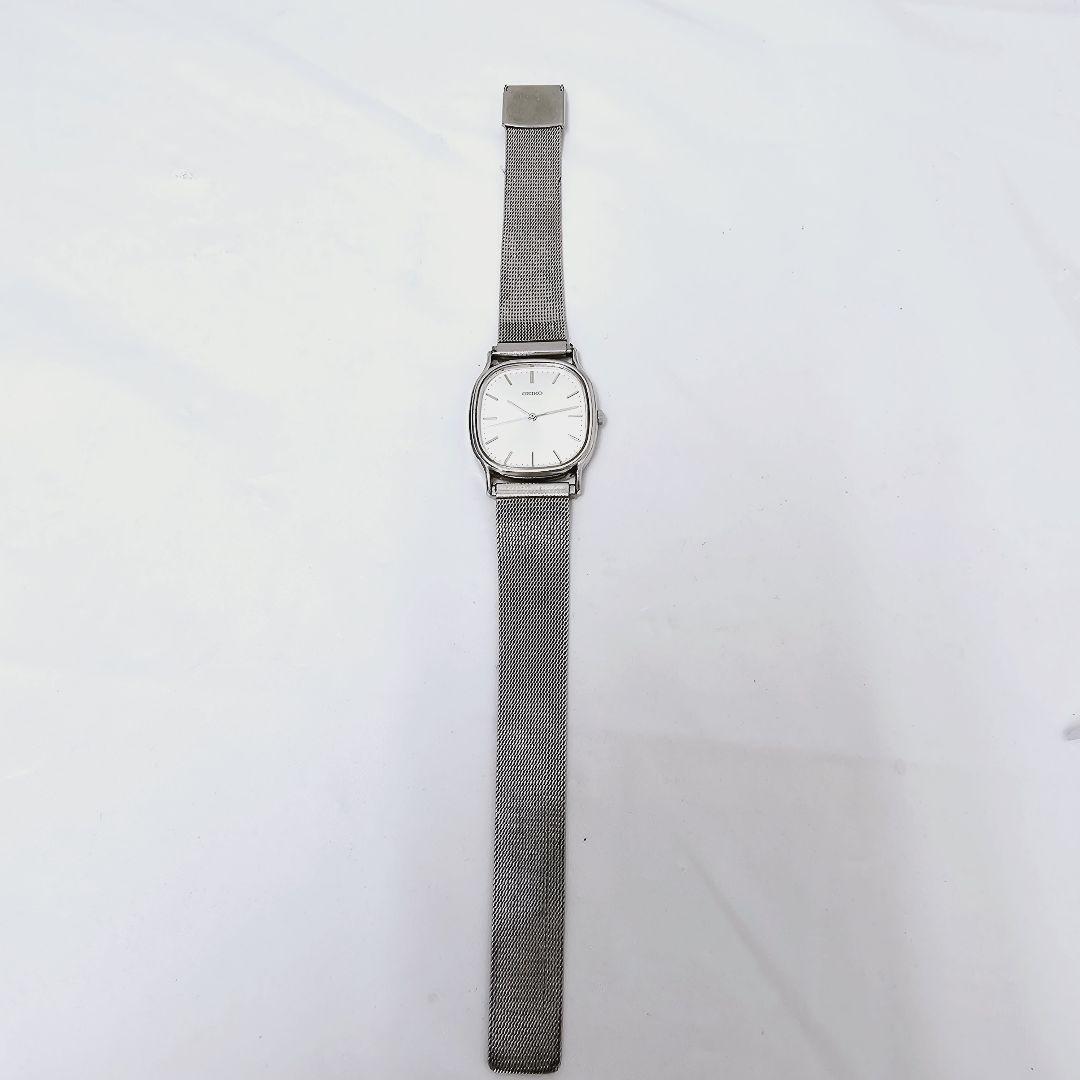 稼働品 SEIKO 5P31-5160 ホワイト スクエア 白文字盤 クオーツ 稼働品 SEIKO 5P31-5160 ホワイト スクエア 白文字盤 クオーツ