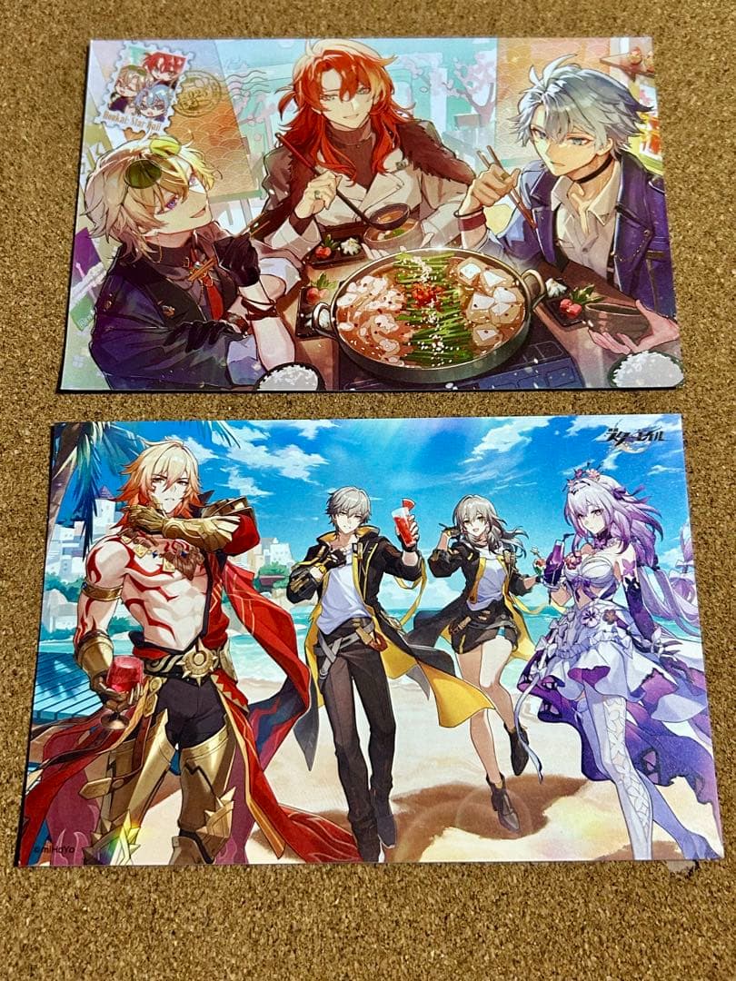 ポストカード 原神 スタレゼンゼロ POPUP 2025福岡 ポップアップ