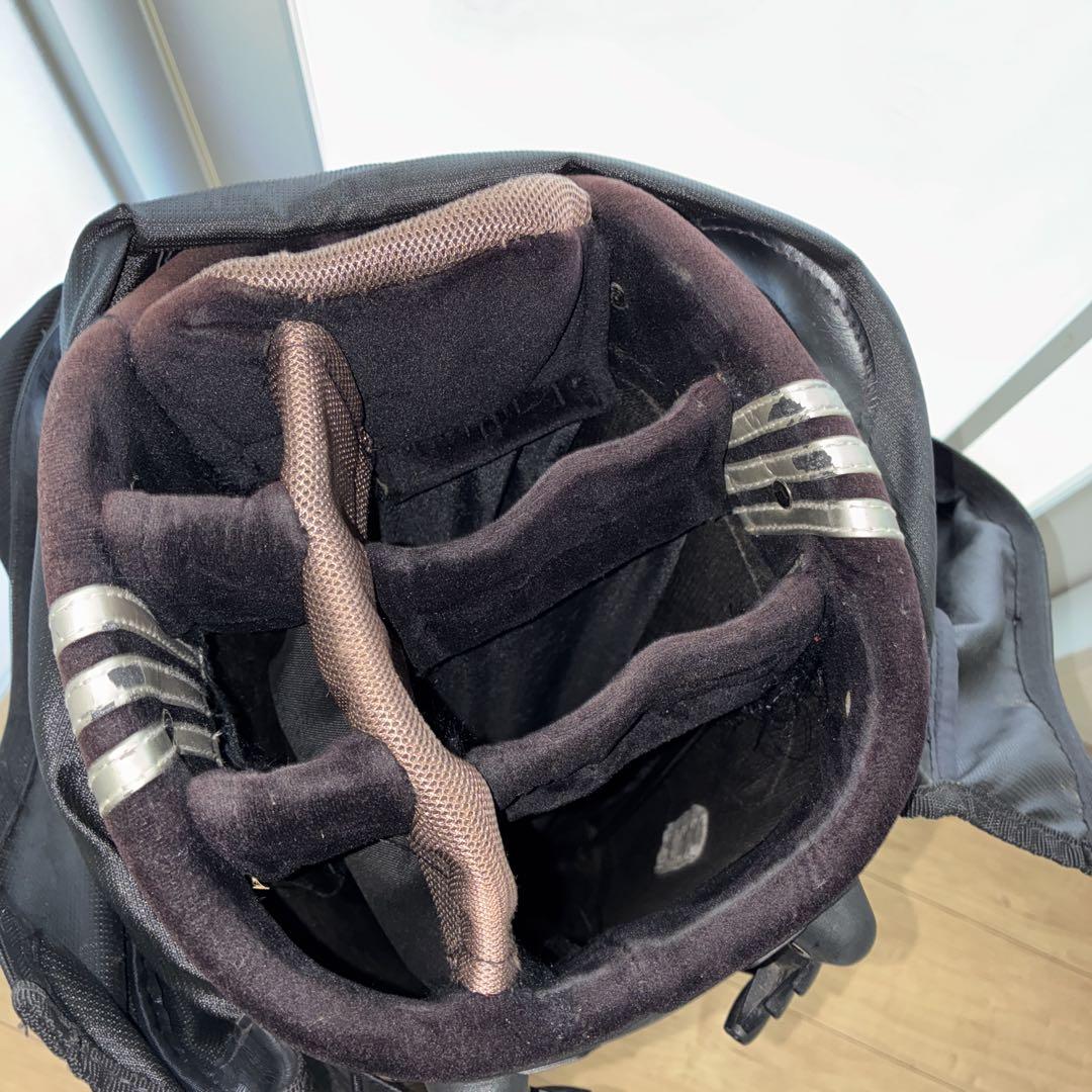 adidas キャディバッグ スタンド付き ブラック