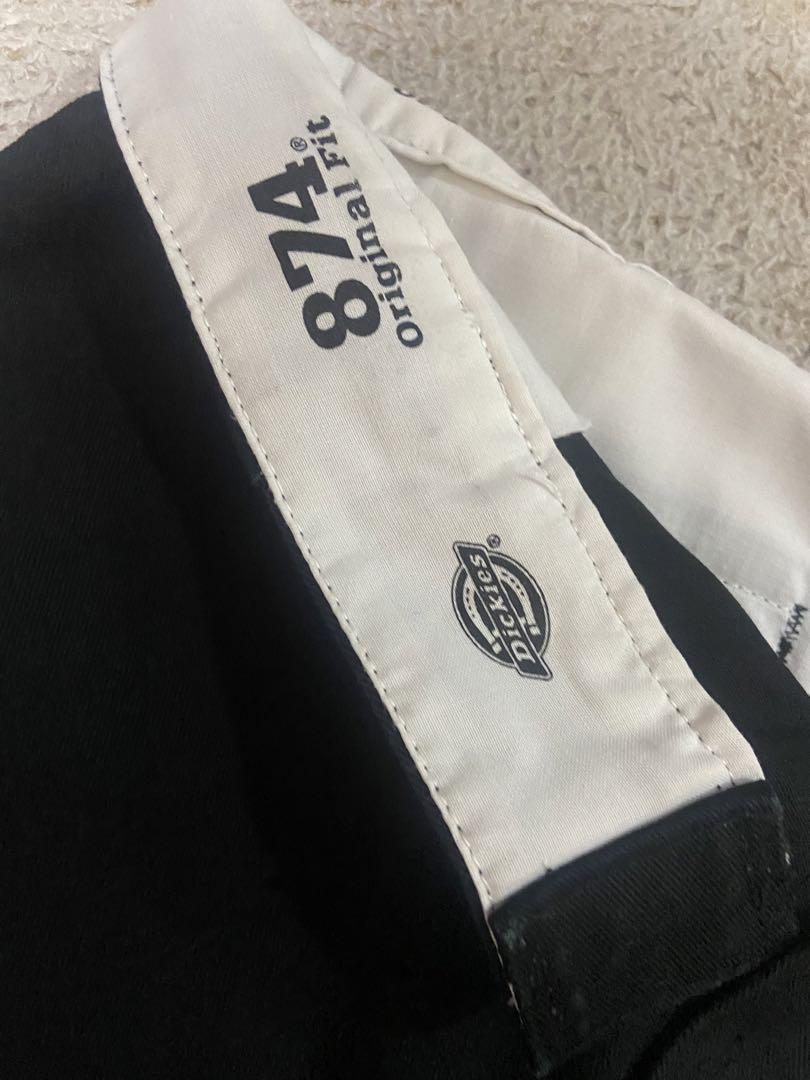 2025年の新年の贈り物 Dickies　オリジナル874ワークパンツ ブラック