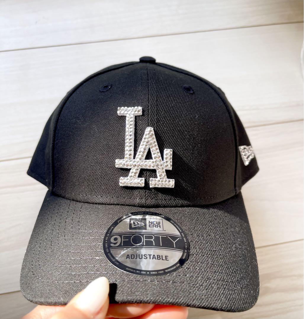 ニューエラ 9FORTY キラキラ キャップ デコ NEWERA ブラック 9FORTY Rhinestone Classic Logo ブラック | ニューエラ
