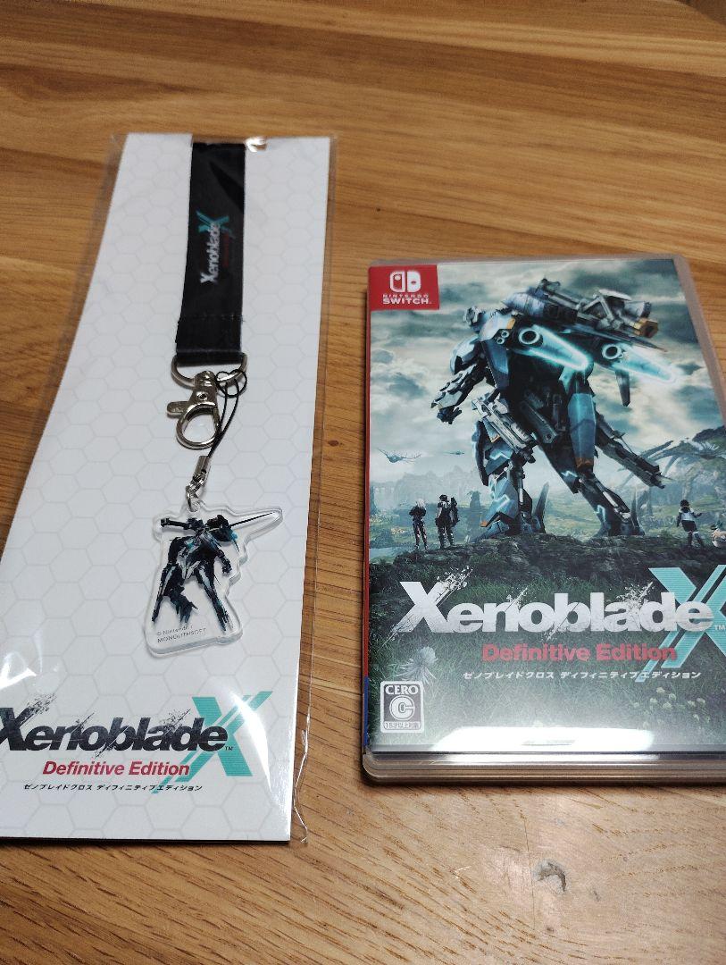 ゼノブレイドクロス Switch 特典 ストラップ付き