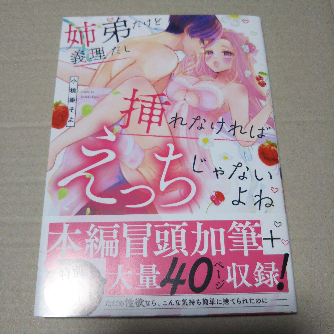 【サイン本】姉弟だけど義理だし挿れなければえっちじゃないよね