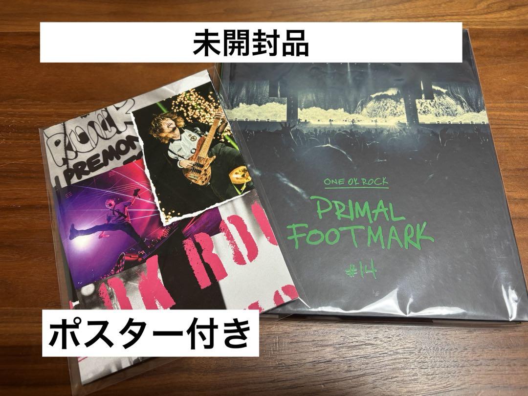ONE OK ROCK PRIMAL FOOTMARK＋ポスター／未開封 - メルカリ