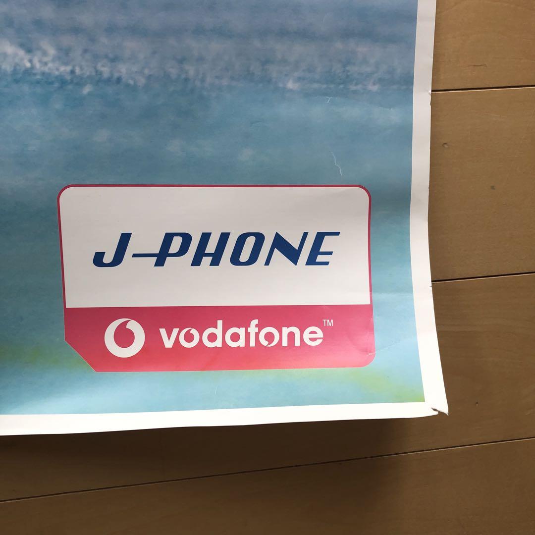 ポスター　ベッカム　ボーダフォン　J-PHONE