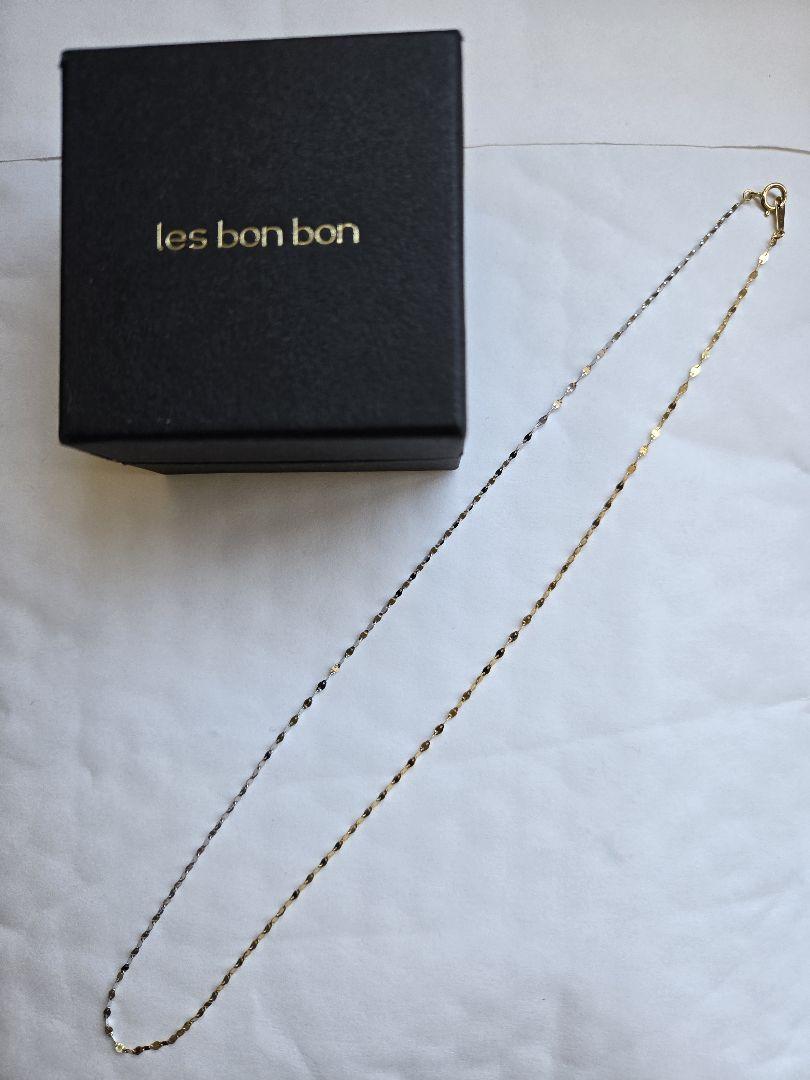 les bon bon エクレアダブルネックレス