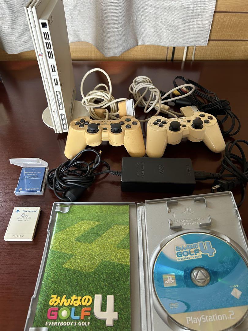 PlayStation 2 本体 みんなのGOLF4 セット
