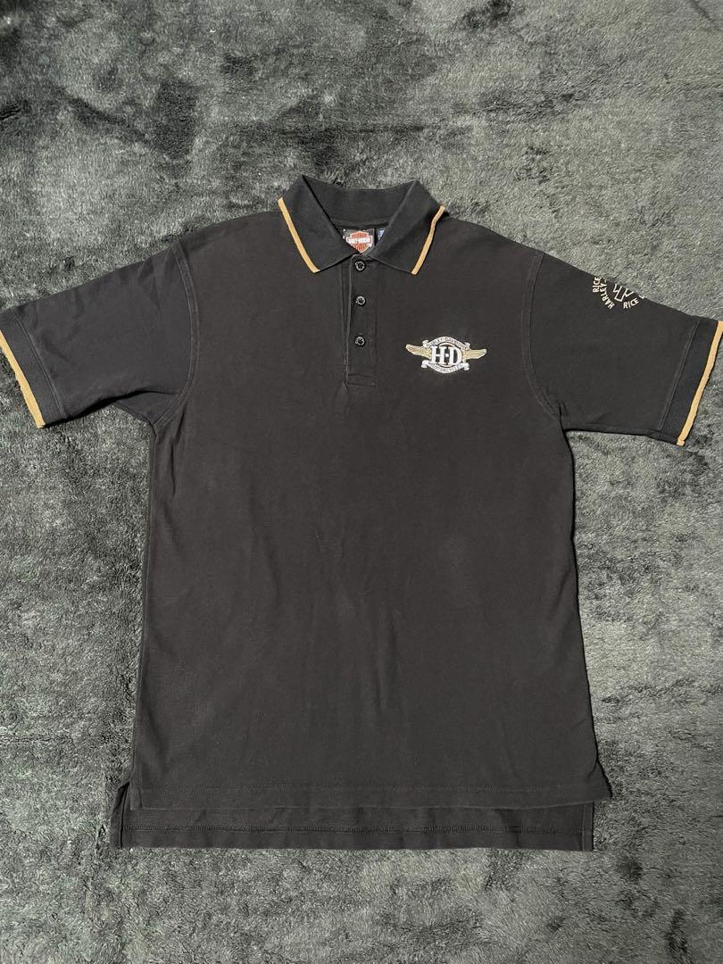 【アメリカ製】Harley-Davidson ハーレーダビットソン　ポロシャツ 5,500円