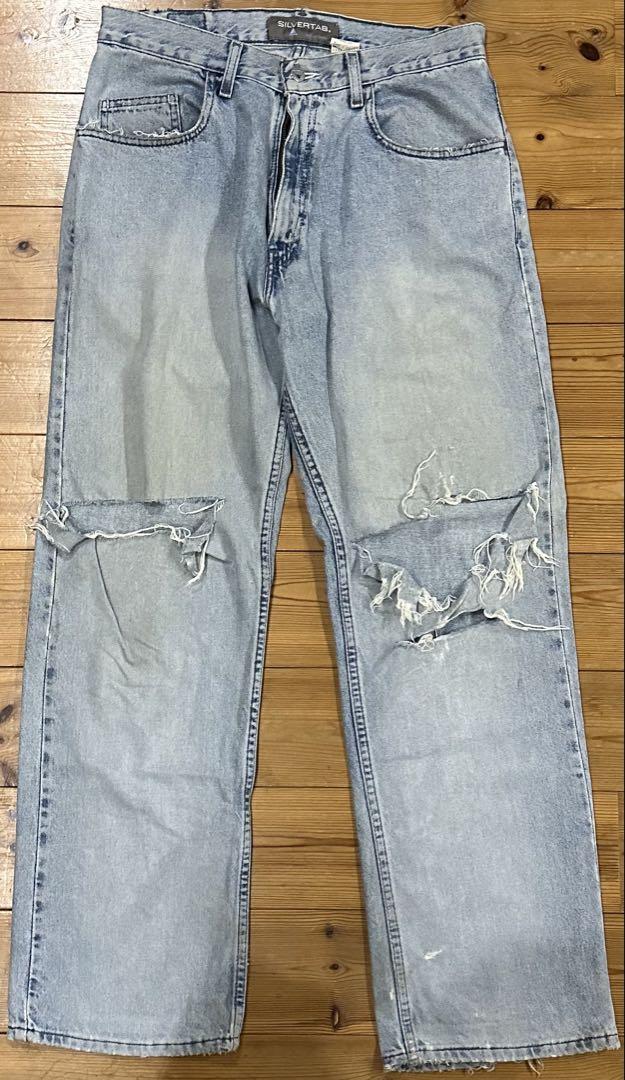 【90’s】SILVERTAB LOOSE FIT W32 L32 メキシコ製