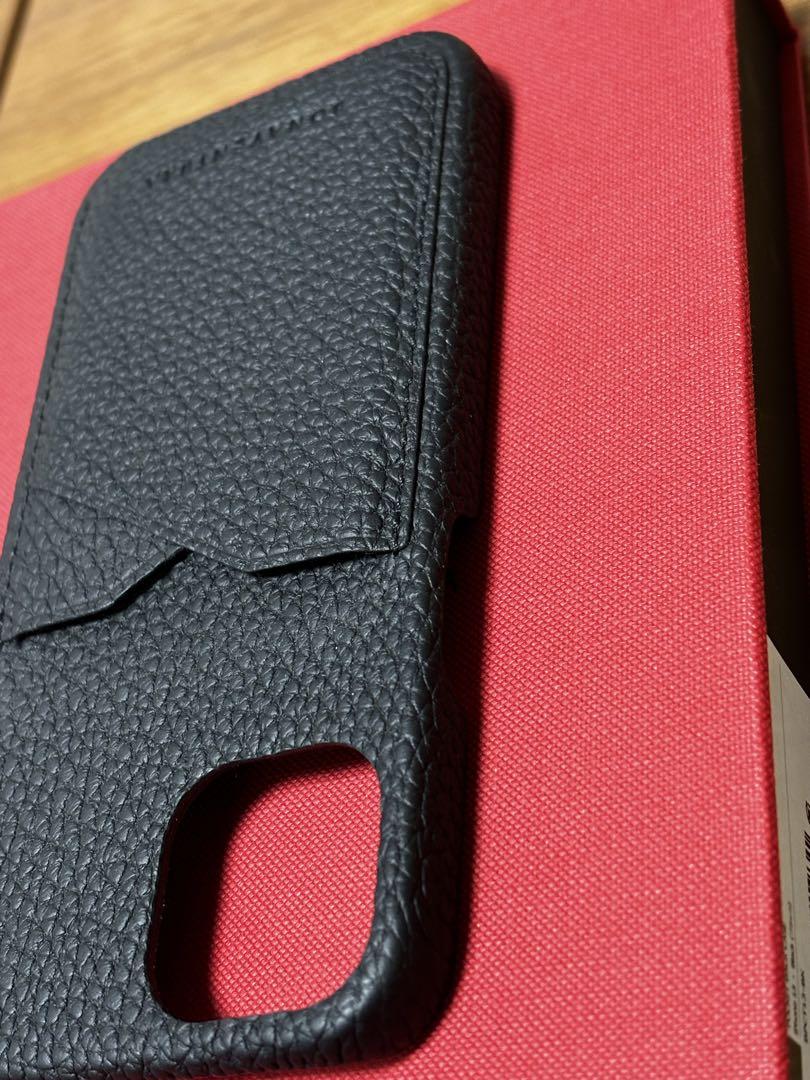 BONAVENTURA iPhone13 ケース 黒 レザー　ボナンベチュラ