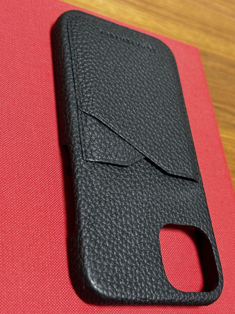 BONAVENTURA iPhone13 ケース 黒 レザー　ボナンベチュラ