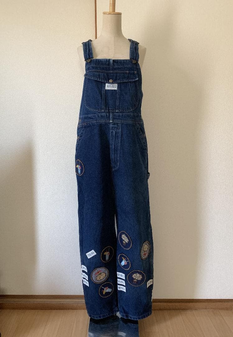 ピンクハウス レトロ☆レディースオーバーオール☆ピンクハウス80s☆女子M~L