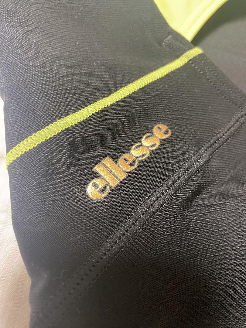 新品未使用 ellesse オールインワンフィットネス水着 ブラックMサイズ