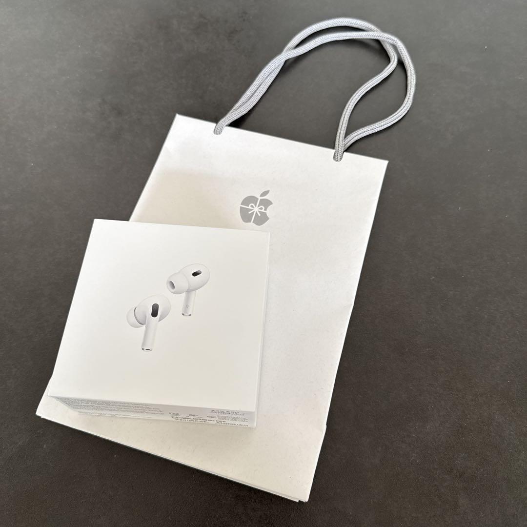 【新品未開封/未使用】AirPods Pro (第2世代) 本体　紙袋付き