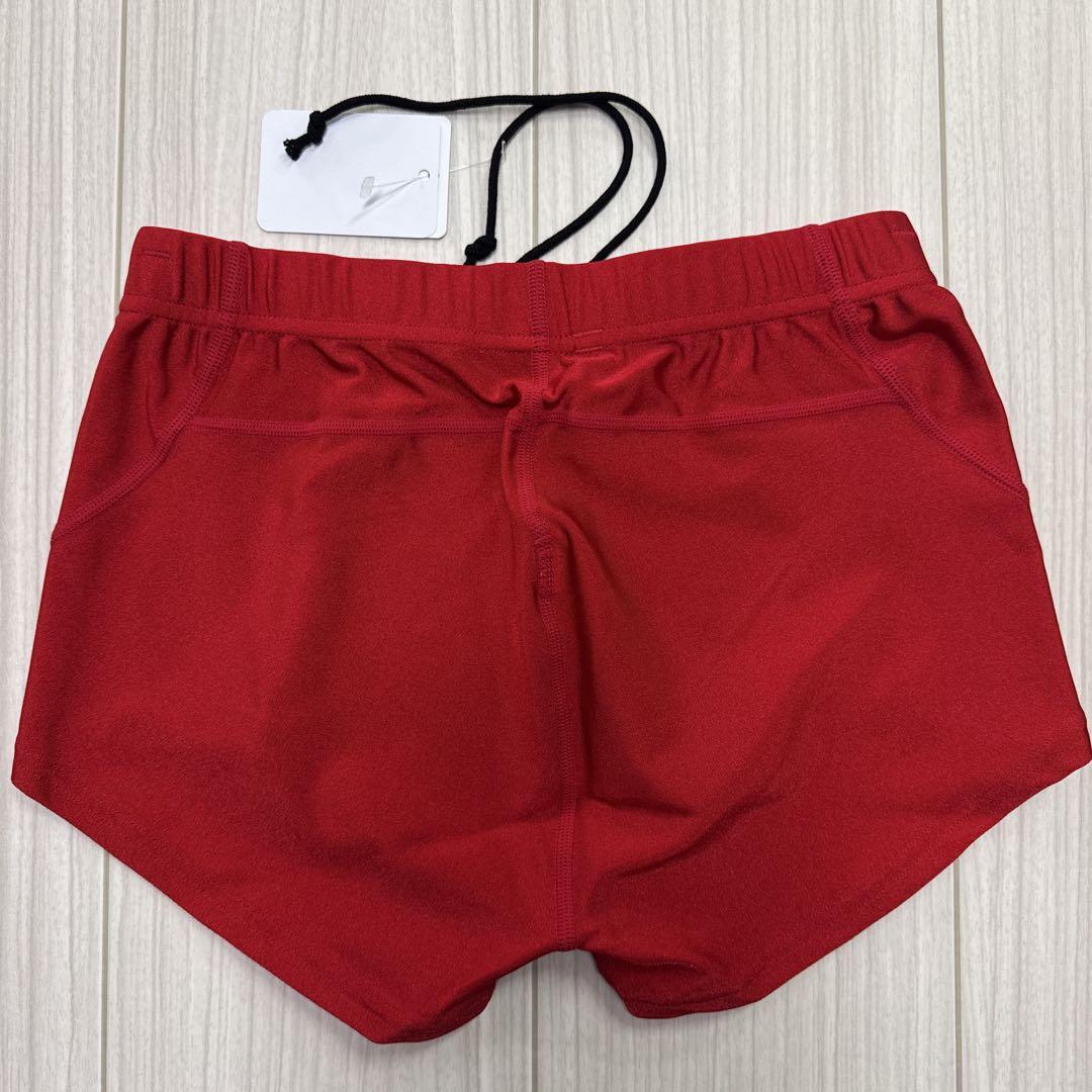 ミズノ　女子陸上ショーツ(スパッツ型)　レッド単色　Lサイズ　新品