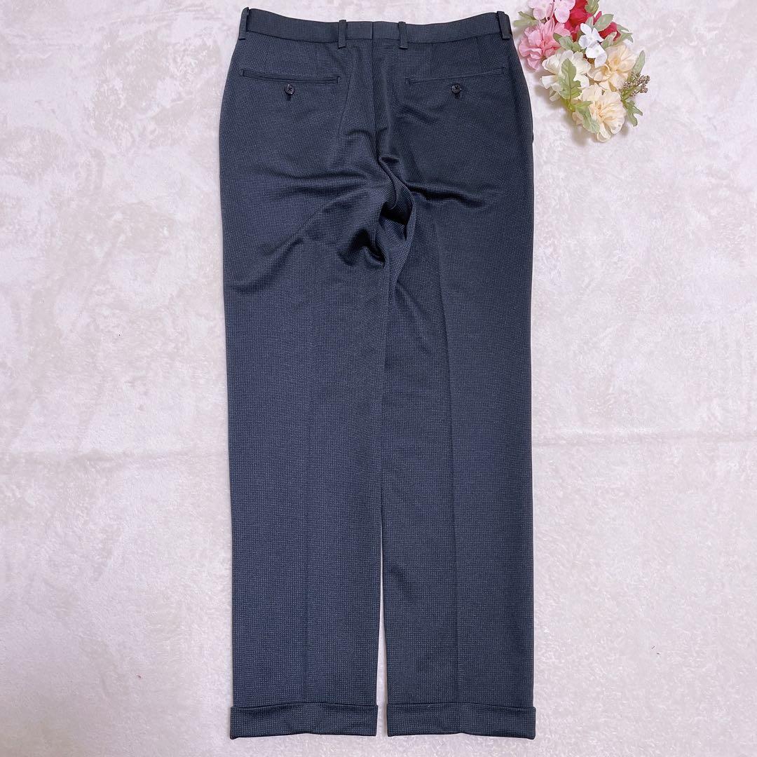 【未使用級】オンリー スーツ 千鳥柄 HOME WASH メンズ L グレー