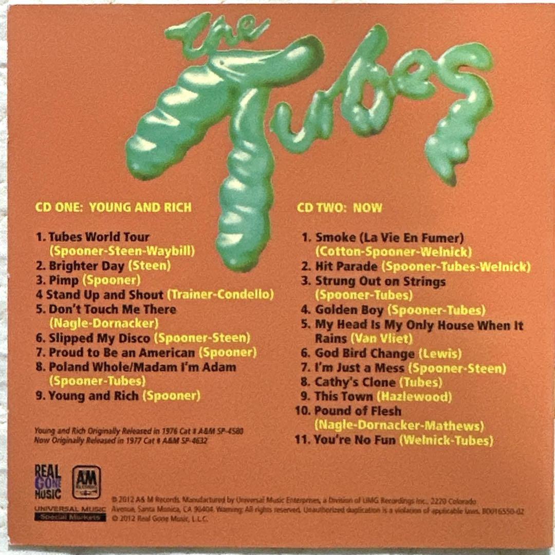2CD！THE TUBES / YOUNG AND RICH - NOW
