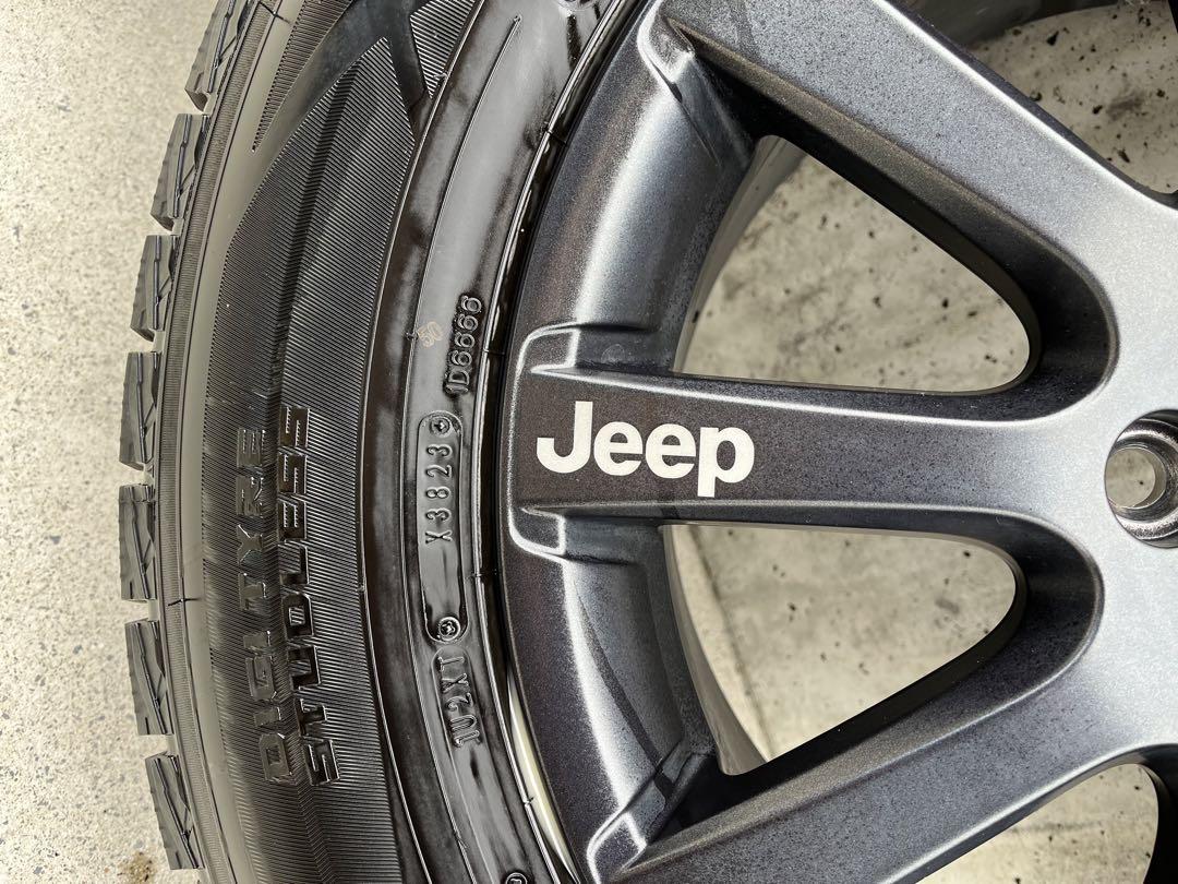 JEEPグランドチェロキー　スタッドレスタイヤ・BBS純正ホイール