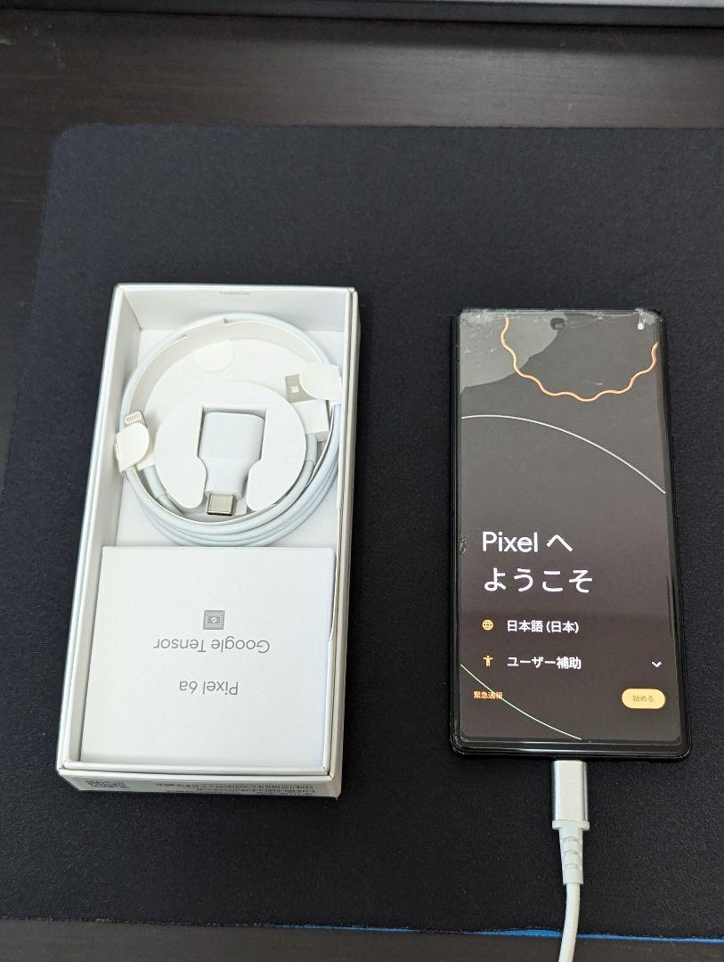 Google Pixel 6a チョーク　画面割れ　ジャンク Google Pixel 6a チョーク 画面割れ ジャンク