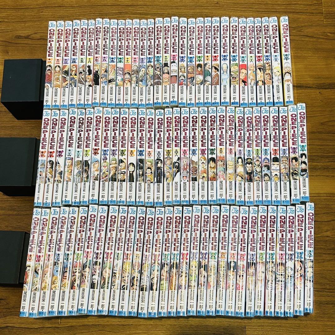 美品　ワンピース　まとめ売り　本　1-90巻セット　本にフィルムついてます。