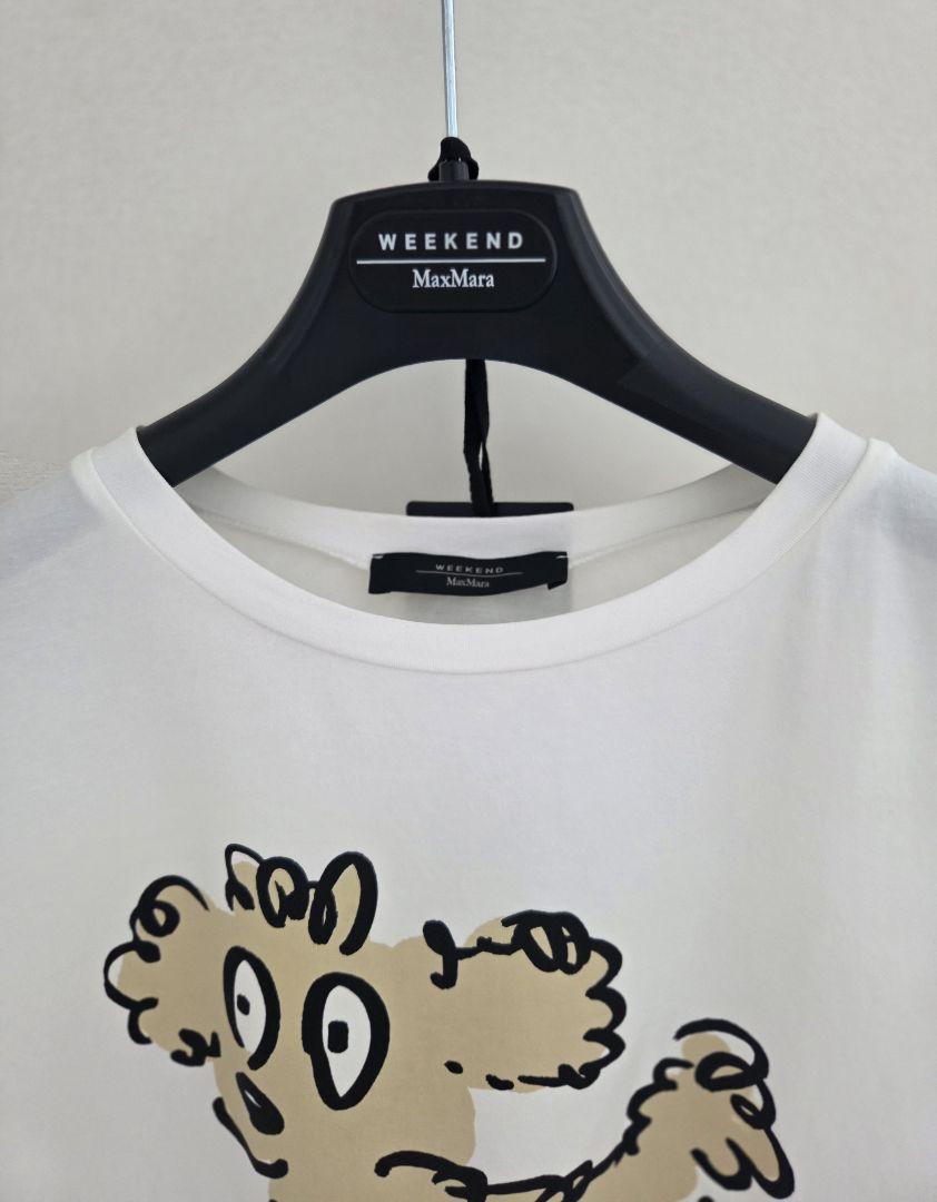 Weekend　Max Mara　プードルTシャツ　未使用に近い Weekend Max Mara プードルTシャツ 未使用に近い - メルカリ