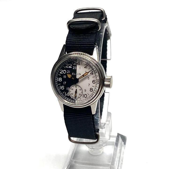 ☆至高品 エルジン WWⅡ ミリタリー 1940s 15j ビンテージ 即納