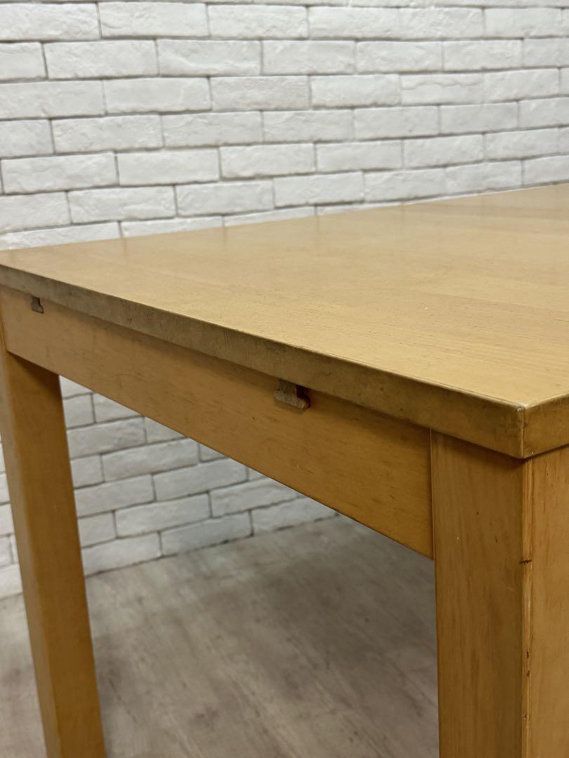【東京都23区配送無料】IKEA ダイニングテーブル　伸長式　机　デスク　作業台