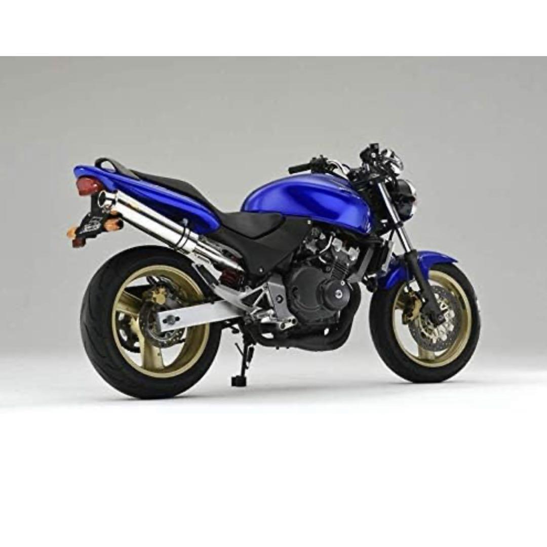 ホーネット250 Realizeステンレス製スリップオンマフラー
