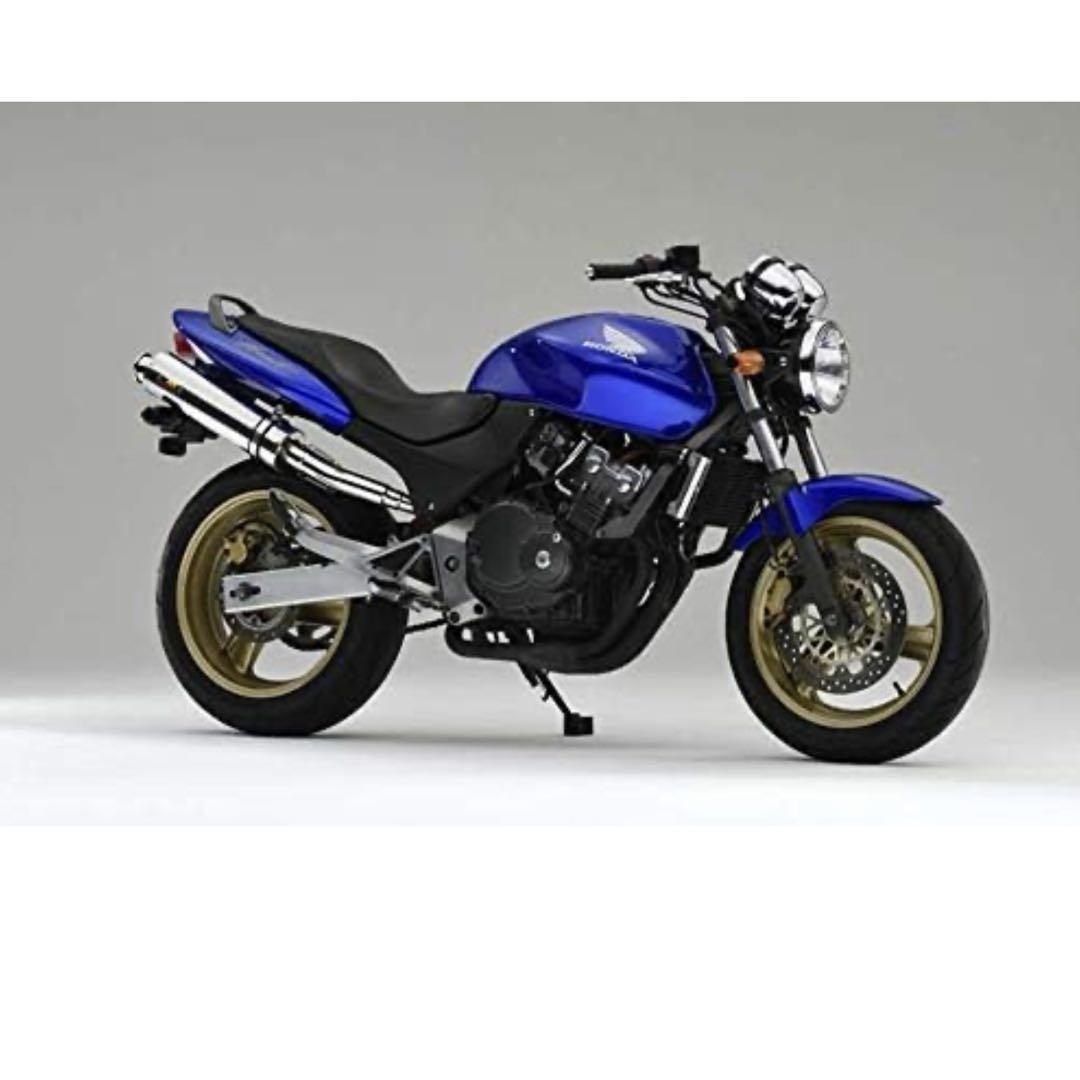 ホーネット250 Realizeステンレス製スリップオンマフラー