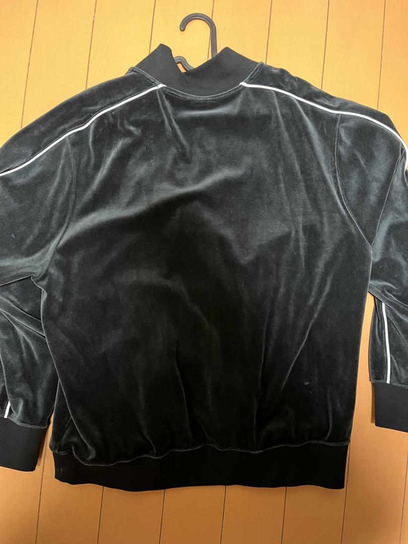 美品　nike ベロアジャケット　ブラック