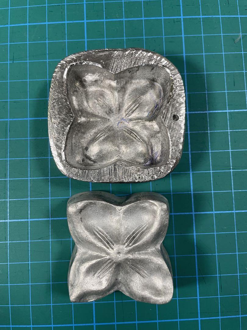 深雪　アートフラワー 布花　押し型　あじさい　コテ