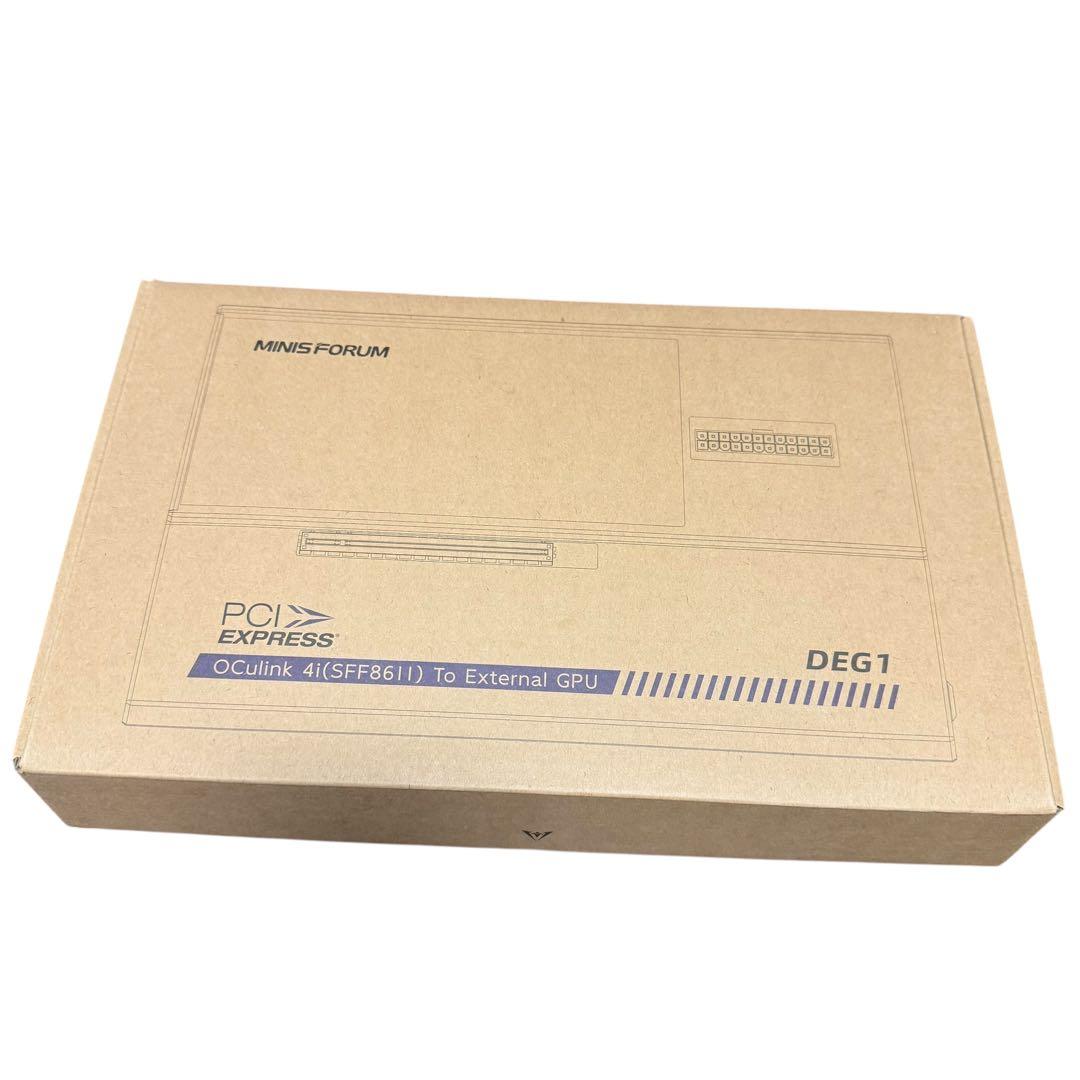 minisforum DEG1 外付けドッキングステーション目立った傷や汚れなし