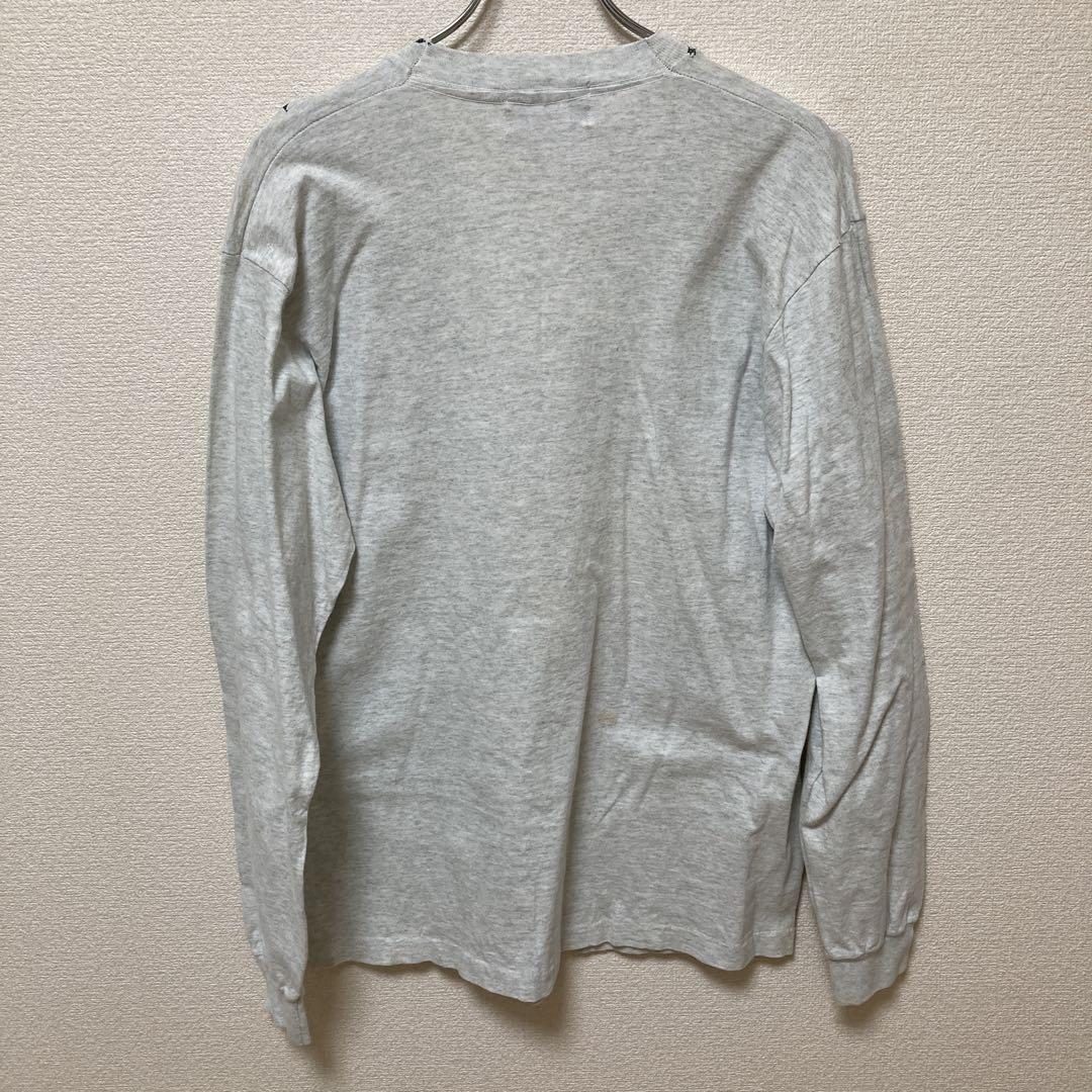 長袖カットソー グレー系