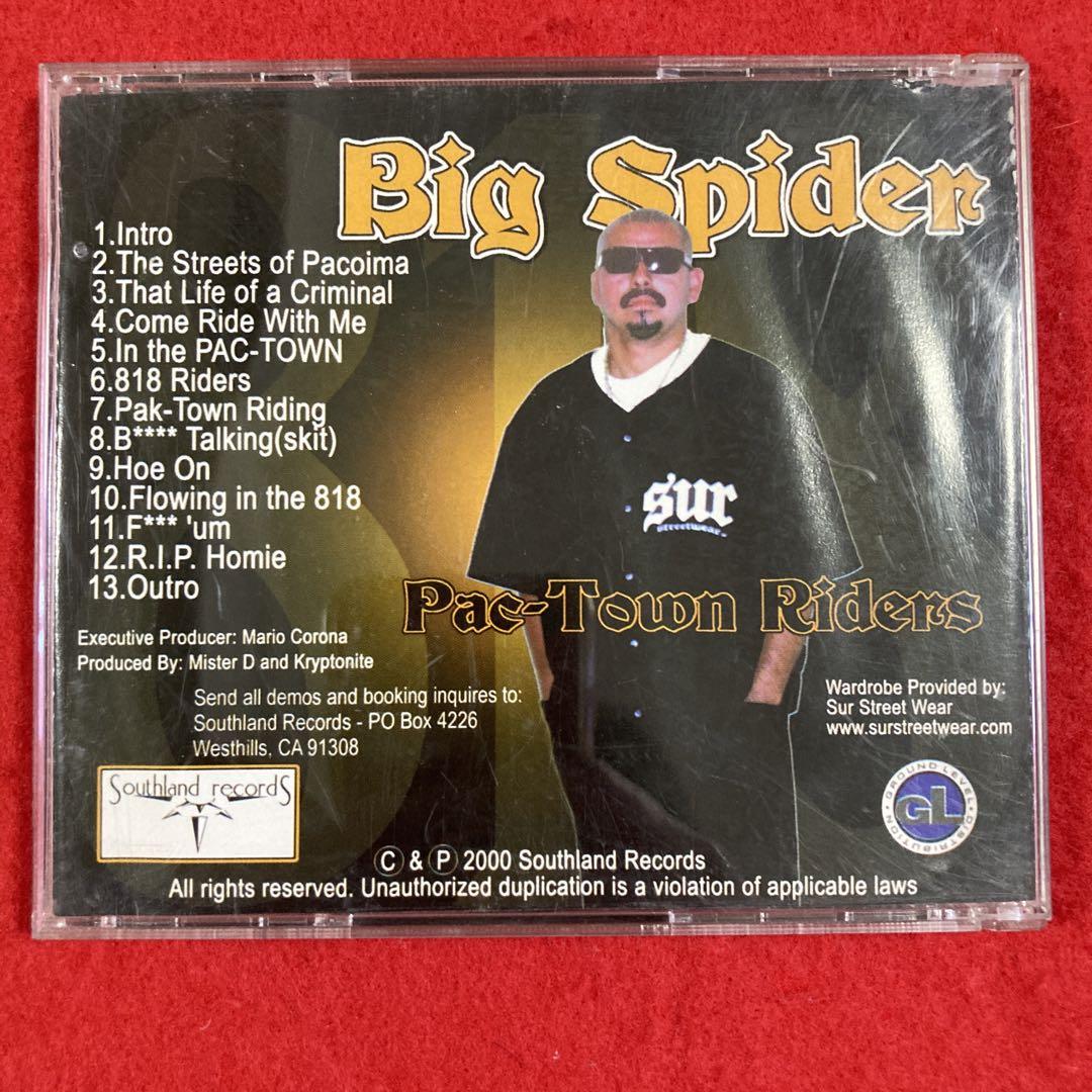 【CD】Big Spider ‎– Pac-Town Riders