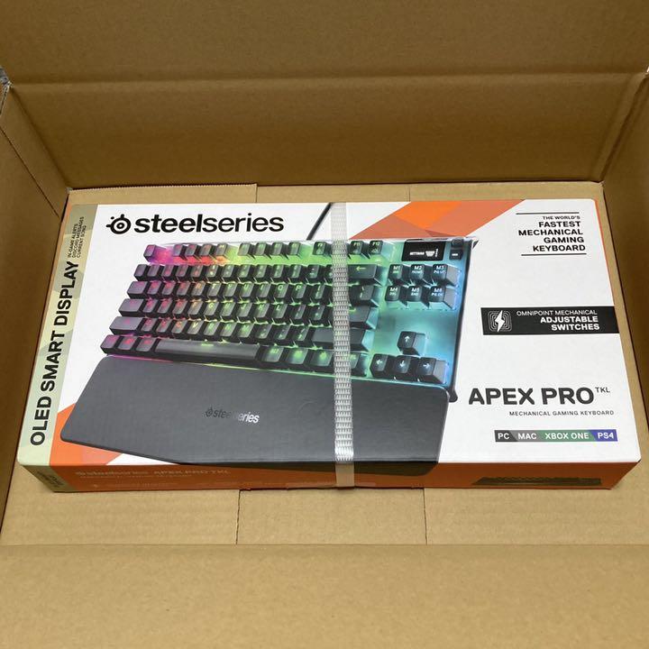 セール開催中 【ラスト1台】SteelSeries Apex 64737 ゲーミング の割引クーポン 金曜日受付❤️ラストです シャンプー
