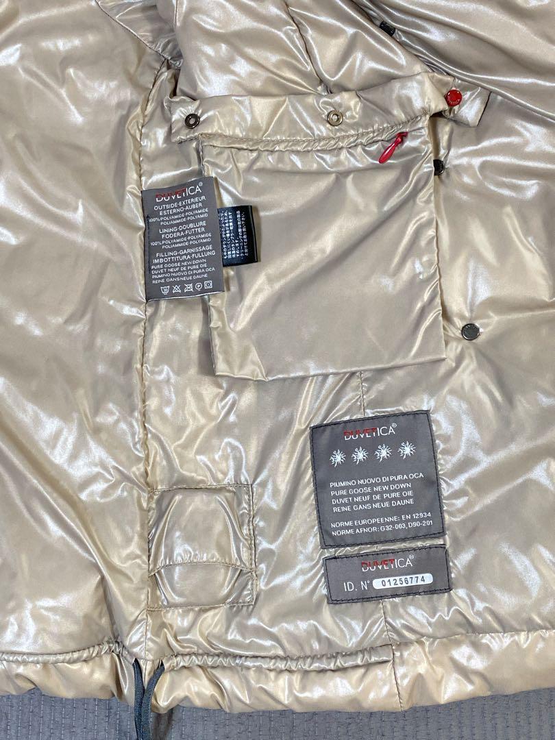 美品 DUVETICA:PENELOPE サイズ40 ベージュ ダウンジャケット