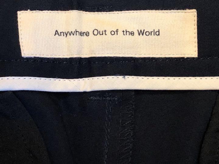 Any where Out of the Worldのパンツ（濃紺）　アーカイブ