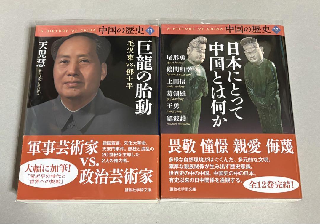 【美品！】中国の歴史 講談社学術文庫　全12巻セット