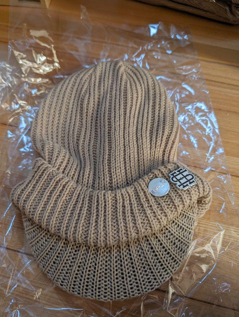 即発送 SEESEE x eye_C BRIM KNIT CAP ニットキャップ